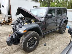 Salvage cars for sale from Copart Seaford, DE: 2019 Jeep Wrangler Unlimited Rubicon