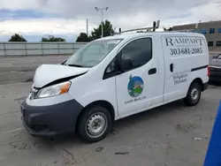 Salvage cars for sale at Littleton, CO auction: 2017 Nissan NV200 2.5S