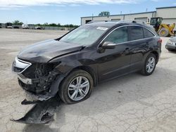 Salvage cars for sale at Kansas City, KS auction: 2014 Acura RDX Technology