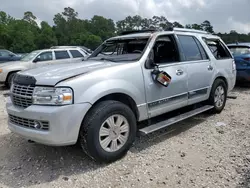 Salvage cars for sale at Houston, TX auction: 2014 Lincoln Navigator