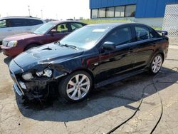 Salvage cars for sale at Woodhaven, MI auction: 2012 Mitsubishi Lancer Ralliart