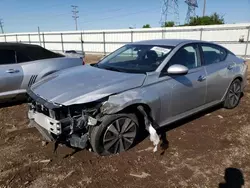 Salvage cars for sale at Elgin, IL auction: 2021 Nissan Altima SV