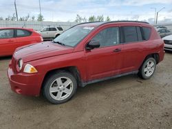 Salvage cars for sale at Nisku, AB auction: 2007 Jeep Compass