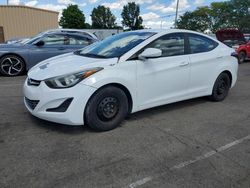 Vehiculos salvage en venta de Copart Moraine, OH: 2016 Hyundai Elantra SE