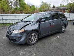 Salvage cars for sale from Copart Albany, NY: 2011 Honda Odyssey EXL