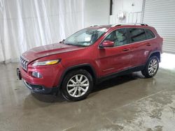 Salvage cars for sale from Copart Albany, NY: 2015 Jeep Cherokee Limited