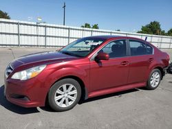 Subaru salvage cars for sale: 2012 Subaru Legacy 2.5I Premium