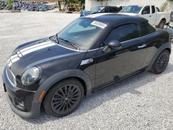 Salvage cars for sale from Copart Fairburn, GA: 2012 Mini Cooper Coupe S