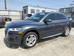 Salvage cars for sale at Los Angeles, CA auction: 2018 Audi Q5 Premium Plus
