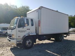 Salvage trucks for sale at West Warren, MA auction: 2008 Mitsubishi Fuso Truck OF America INC FK 62F