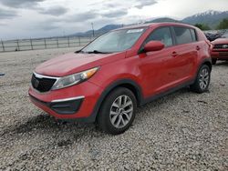 Salvage cars for sale at Magna, UT auction: 2015 KIA Sportage LX