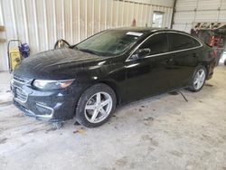 Salvage cars for sale from Copart Abilene, TX: 2018 Chevrolet Malibu LT