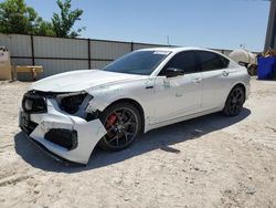 Salvage cars for sale at Haslet, TX auction: 2021 Acura TLX Type S