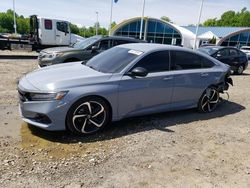 Salvage cars for sale from Copart East Granby, CT: 2022 Honda Accord Sport