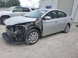 Salvage cars for sale at Apopka, FL auction: 2019 Nissan Sentra S