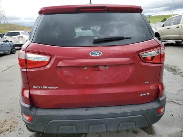 2020 Ford Ecosport SE