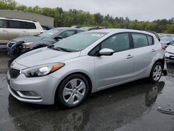 Salvage cars for sale from Copart Exeter, RI: 2016 KIA Forte LX