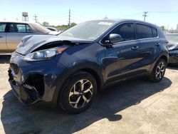 Salvage cars for sale at Chicago Heights, IL auction: 2021 KIA Sportage LX