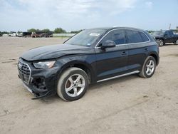 Salvage cars for sale at Houston, TX auction: 2021 Audi Q5 Premium