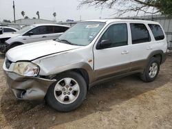 Salvage cars for sale at Mercedes, TX auction: 2001 Mazda Tribute LX