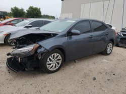 Salvage cars for sale from Copart Apopka, FL: 2017 Toyota Corolla L