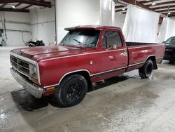 Salvage cars for sale at Leroy, NY auction: 1989 Dodge D-SERIES D100