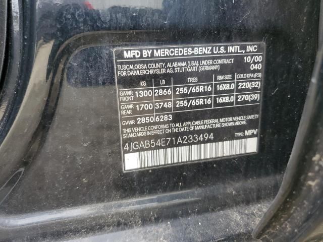 2001 Mercedes-Benz ML 320