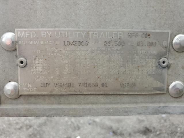 2007 Utility Semi Trail