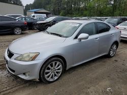 Salvage cars for sale from Copart Seaford, DE: 2007 Lexus IS 250