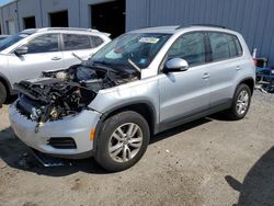 Salvage cars for sale at Jacksonville, FL auction: 2015 Volkswagen Tiguan S
