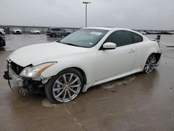 Salvage cars for sale at Wilmer, TX auction: 2008 Infiniti G37 Base