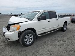 Salvage cars for sale from Copart Airway Heights, WA: 2010 Nissan Titan XE