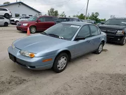 Salvage cars for sale at Pekin, IL auction: 2002 Saturn SL1