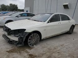 Mercedes-Benz Vehiculos salvage en venta: 2016 Mercedes-Benz S MERCEDES-MAYBACH S600