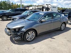 Salvage cars for sale at Eldridge, IA auction: 2012 Honda Accord EXL