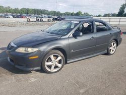 Salvage cars for sale at Dunn, NC auction: 2004 Mazda 6 S