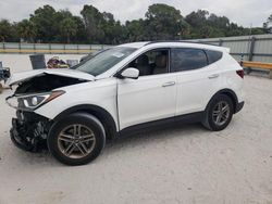 Salvage cars for sale from Copart Fort Pierce, FL: 2017 Hyundai Santa FE Sport