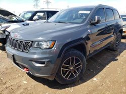 Salvage cars for sale from Copart Elgin, IL: 2017 Jeep Grand Cherokee Trailhawk
