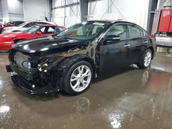 Salvage cars for sale at Ham Lake, MN auction: 2012 Nissan Maxima S