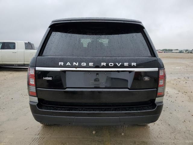 2013 Land Rover Range Rover HSE