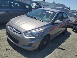 Salvage cars for sale from Copart Vallejo, CA: 2017 Hyundai Accent SE