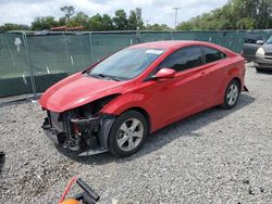 Salvage cars for sale from Copart Riverview, FL: 2013 Hyundai Elantra Coupe GS
