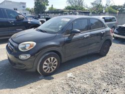 Salvage cars for sale at Opa Locka, FL auction: 2016 Fiat 500X POP