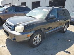Salvage cars for sale at Jacksonville, FL auction: 2006 Hyundai Santa FE GLS