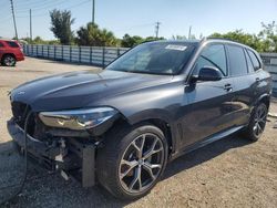 Salvage cars for sale at Miami, FL auction: 2019 BMW X5 XDRIVE40I