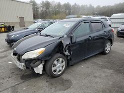 Toyota Corolla Matrix salvage cars for sale: 2009 Toyota Corolla Matrix