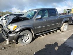 Salvage cars for sale at Duryea, PA auction: 2006 Toyota Tundra Double Cab SR5