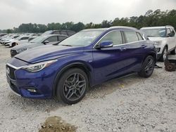 Salvage cars for sale at Houston, TX auction: 2018 Infiniti QX30 Base