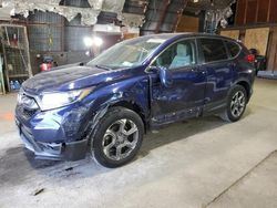 Salvage cars for sale from Copart Albany, NY: 2018 Honda CR-V EX
