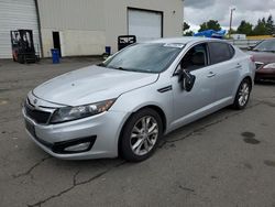 Salvage cars for sale at Woodburn, OR auction: 2012 KIA Optima EX